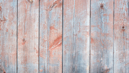 Poster - A wooden board with a blue and orange color scheme. The board is made of wood and has a rustic appearance. The blue and orange colors create a warm and inviting atmosphere, texture background