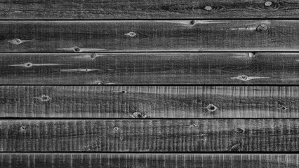 Poster - A dark gray wooden texture background with a few wooden planks
