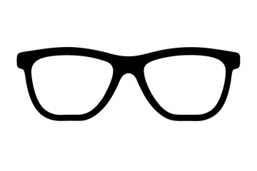 Poster - Minimal Glasses Icon Silhouette