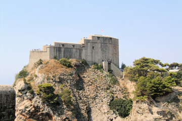 Wall Mural - A view of Dubrovnik in Croatia from the city walls