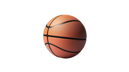 Wall Mural - Basketball ball isolated on transparent background 