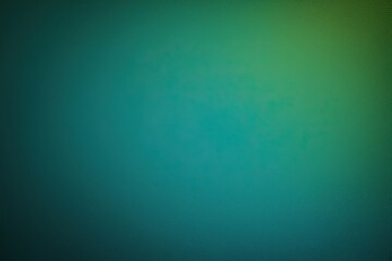Poster - teal green blue gradient background with glowing noise texture for creative designs