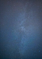 Wall Mural - Nebula and Milky Way in the sky