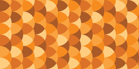 Fototapete - Abstract geometric pattern background, abstract pattern background with retro color theme,abstract circle pattern.