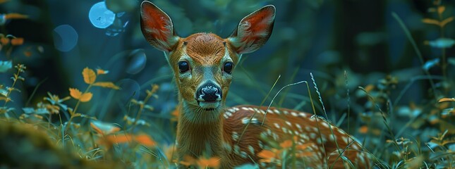 Sticker - A Fawn in the Woods