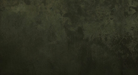 Wall Mural - Dark green grunge interior wall backdrop dirty blank aged limestone texture with spray paint. black and green grunge background and abstract dark green material texture backgrounds