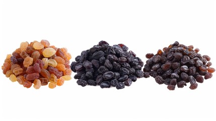 Raisin grain closeup view