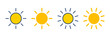 © AAVAA - Sun icon vector. Brightness Icon vector