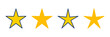 © AAVAA - Star Icon vector. rating icon vector. favourite star icon