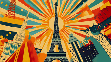 Poster - beautiful monuments