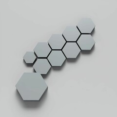 abstract hexagon background