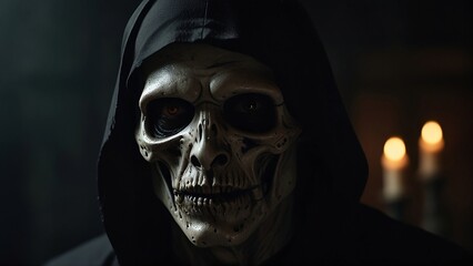 scary halloween skull, scary halloween vampire, Grim reaper, scary and horror shot death