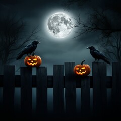 Wall Mural - Halloween background