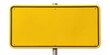 © Jotch - Blank yellow sign with space for custom message , blank, yellow, sign, customizable, communication, message, template