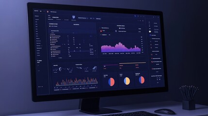 Poster - A digital dashboard showing a startup's insurance coverage and risk management tools.