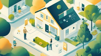 Poster - A digital platform displaying peer-to-peer insurance options, with a focus on community-based coverage.
