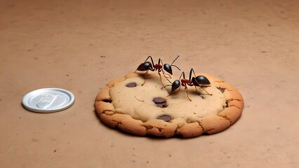 funny ant activities the wallpaper could feature humorous ant activities.