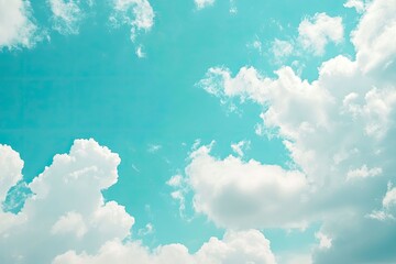 summer blue sky cloud gradient light white background. beauty clear cloudy in sunshine calm bright w