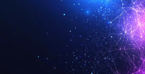 Poster - abstract network background