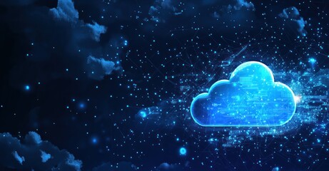 Poster - Cloud Computing Illustration