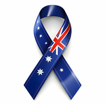 Australia flag hot ballon isolated