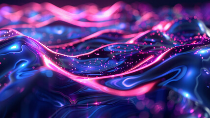 3d holographic abstract glitter defocused  background  