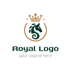 The royal horse logo is symbolic of chivalry and authority.