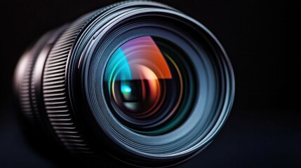 Poster - Close-Up of a Camera Lens