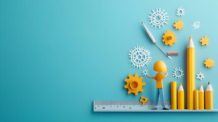 Poster - Precision Design in Paper Cut Art An Engineer s Blueprint for Creativity