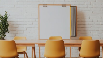 Poster - Meeting Room Table Chairs.