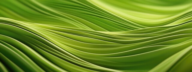 Poster - Abstract green band background in a 3D cartoon rendering raster