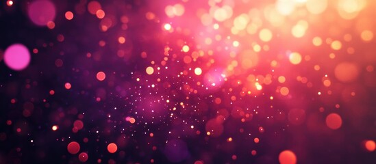 Aufkleber - Fireworks with a blurred milky way background in 3D cartoon rendering