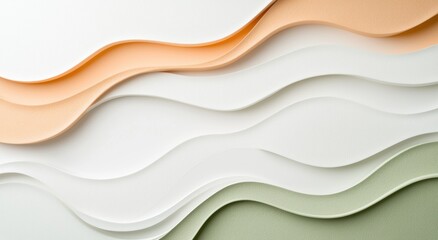 Sticker - abstract wave pattern background