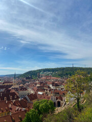 view of the city heidelberg in germany