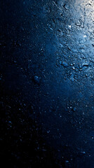 Poster - Abstract blue textured background with dark blue and black shades.