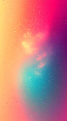 Canvas Print - Abstract colorful background with gradient and sprinkles.