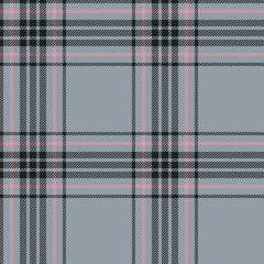 Wall Mural - Plaid seamless pattern. Check fabric texture. Vector textile print.