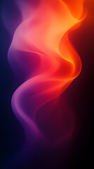 Wall Mural - Abstract colorful gradient background with purple and orange colors.