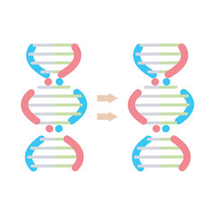 Sticker - DNA Cell Icon