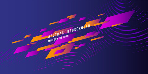 Poster - modern colored poster for sports. illustration suitable for design