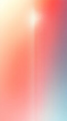 Sticker - Abstract gradient background with a soft pink, red, and blue color scheme and textured grain.