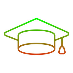 Wall Mural - Graduation Cap Icon