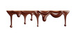 © Anasaiimages - Dripping melted chocolate on a white backdrop is perfect for food blogs, dessert recipes, confectionery advertisements, and cooking tutorials