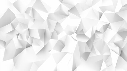Aufkleber - White Polygonal Mosaic Background. Business Design Templates