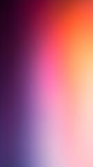 Sticker - Abstract pink, orange and purple gradient background.