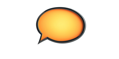 Wall Mural - Bubble speech isolated.