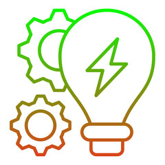 Wall Mural - Energy Management Icon