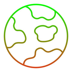 Sticker - Earth Icon