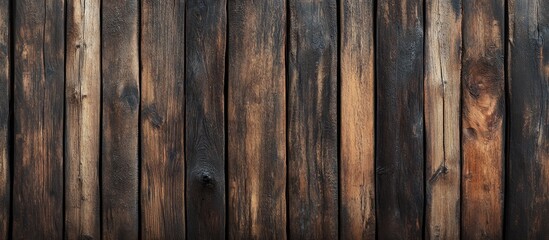 Aufkleber - Aged teak wood texture backdrop Classic wood background. with copy space image. Place for adding text or design