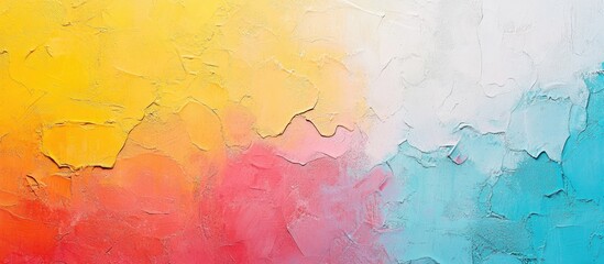 Aufkleber - Color textured plaster wall Wallpaper and background. with copy space image. Place for adding text or design